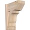 Ekena Millwork Balboa Slat Smooth Outlooker, Douglas Fir, 7 1/2"W x 14"D x 18"H OUT08X14X18BOA06SDF - alternate 1